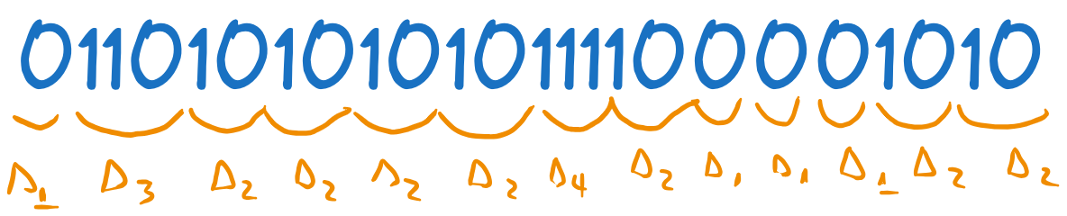 Decoding with the second code